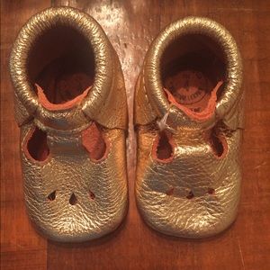 Freshly Picked Rose Gold Mary Janes